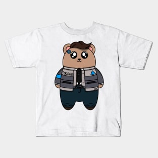 Connor Detroit Become Human Bear Kids T-Shirt